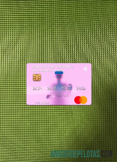 Argentina Banco Da Província De Buenos Aires Mastercard Photolook Front baixar para verificação